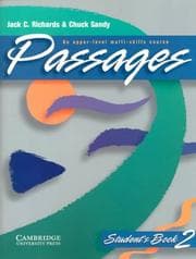 Tapa de Passages Student's book 2