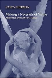 Tapa de Making a necessity of virtue