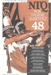 Tapa de New Theatre Quarterly 48