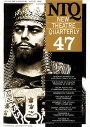 Tapa de New Theatre Quarterly 47