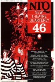 Tapa de New Theatre Quarterly 46