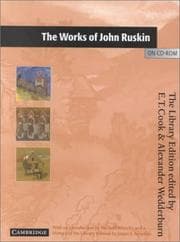 Tapa de The works of John Ruskin on CD-ROM