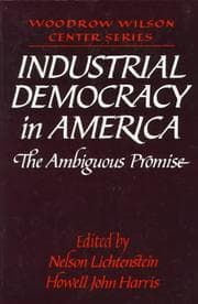 Tapa de Industrial Democracy in America