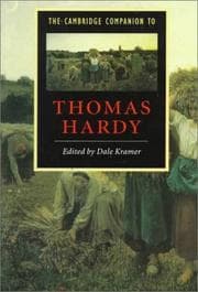 Tapa de The Cambridge companion to Thomas Hardy