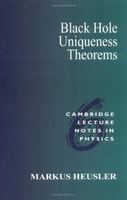 Tapa de Black hole uniqueness theorems
