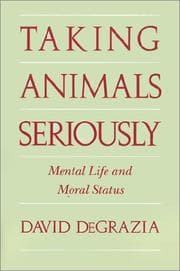 Tapa de Taking animals seriously