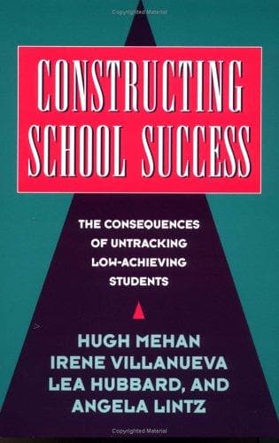 Tapa de Constructing school success