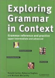 Tapa de Exploring grammar in context