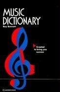 Tapa de Music Dictionary