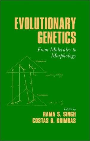 Tapa de Evolutionary Genetics
