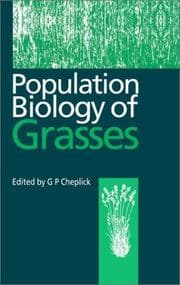 Tapa de Population biology of grasses