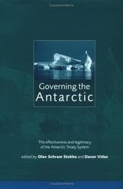 Tapa de Governing the Antarctic