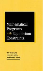 Tapa de Mathematical programs with equilibrium constraints