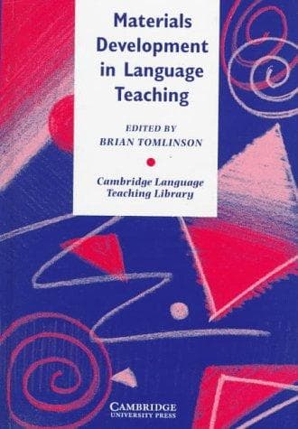 Tapa de Materials development in language teaching
