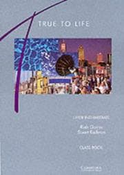 Tapa de True to Life Upper-Intermediate Class Book