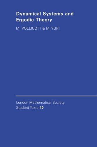 Tapa de Dynamical systems and ergodic theory