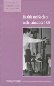 Tapa de Health and society in Britain since 1939
