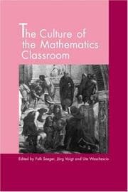 Tapa de The culture of the mathematics classroom