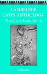 Tapa de Cambridge Latin Anthology