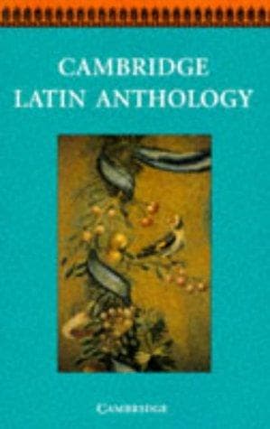 Tapa de Cambridge Latin Anthology