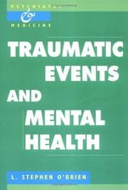 Tapa de Traumatic events and mental health