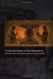 Tapa de A Financial History of the Netherlands