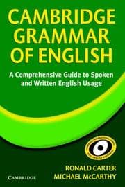 Tapa de Cambridge grammar of English