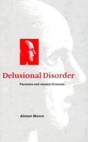Tapa de Delusional disorder
