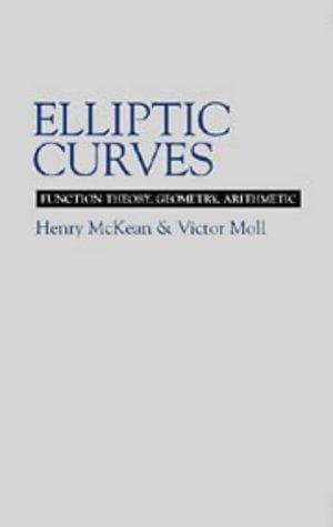 Tapa de Elliptic curves