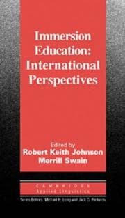 Tapa de Immersion Education