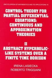 Tapa de Control theory for partial differential equations