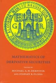 Tapa de Mathematics of Derivative Securities (Publications of the Newton Institute)