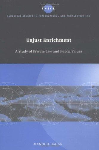 Tapa de Unjust Enrichment