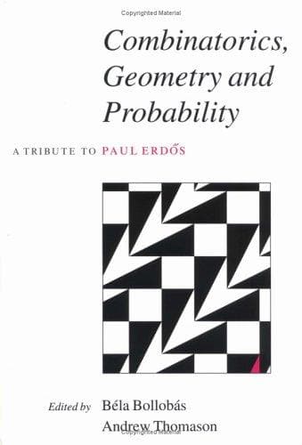 Tapa de Combinatorics, Geometry and Probability