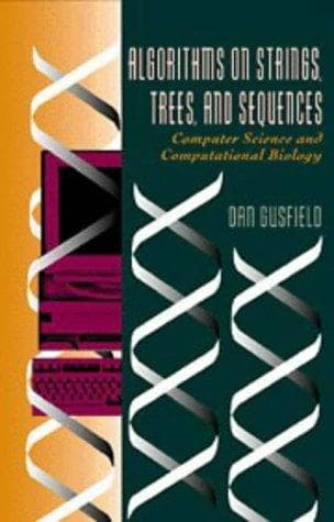 Tapa de Algorithms on strings, trees, and sequences