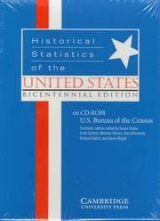 Tapa de Historical Statistics of the United States