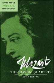 Tapa de Mozart, the "Haydn" quartets