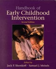 Tapa de Handbook of Early Childhood Intervention
