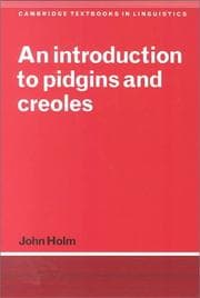 Tapa de An introduction to pidgin and creoles