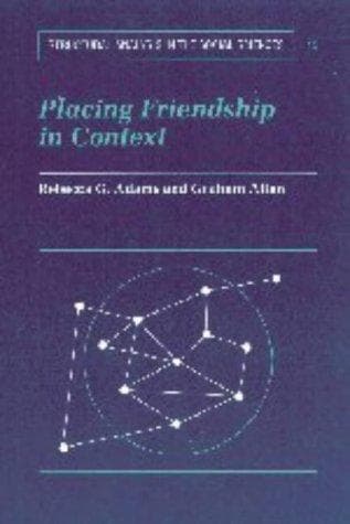 Tapa de Placing friendship in context