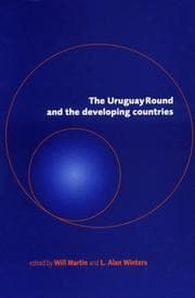 Tapa de The Uruguay Round and the Developing Countries