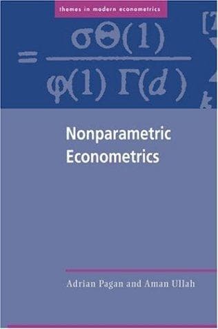 Tapa de Nonparametric econometrics