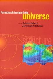 Tapa de Formation of structure in the universe
