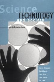 Tapa de Science, technology, and society