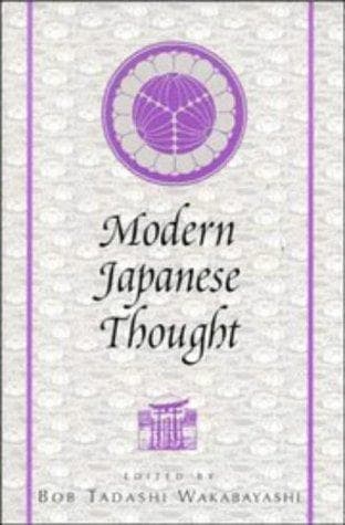Tapa de Modern Japanese thought