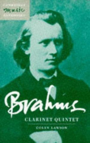 Tapa de Brahms, clarinet quintet
