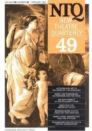 Tapa de New Theatre Quarterly 49