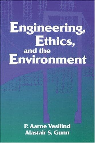 Tapa de Engineering, ethics, and the environment