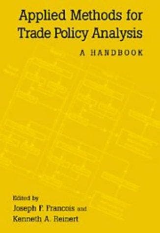 Tapa de Applied Methods for Trade Policy Analysis