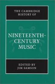 Tapa de The Cambridge History of Nineteenth-Century Music